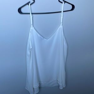 Torrid White tank top blouse